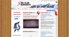 Desktop Screenshot of clubnoroeste.com